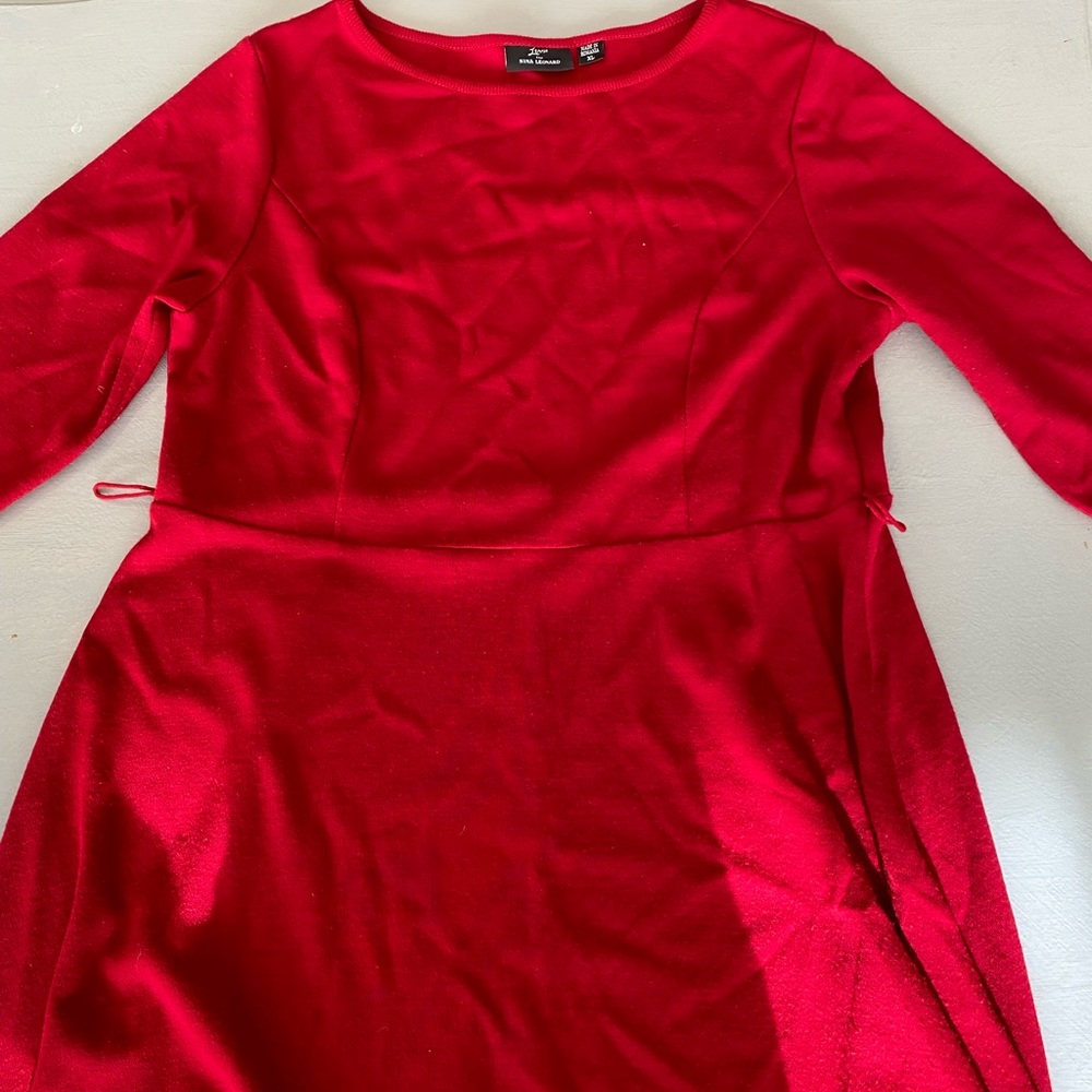 Red dress